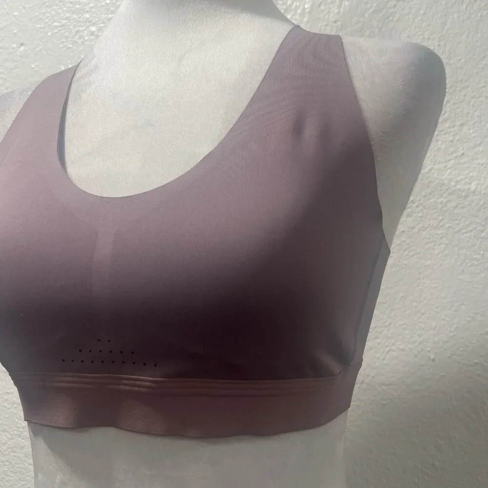 All In Motion Small Support crossed Back Bonded Sports Bra Sz small Pink - Picture 8 of 8